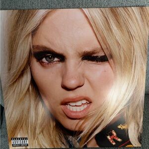 Reneé rapp Bite Me Pink LP with signed insert